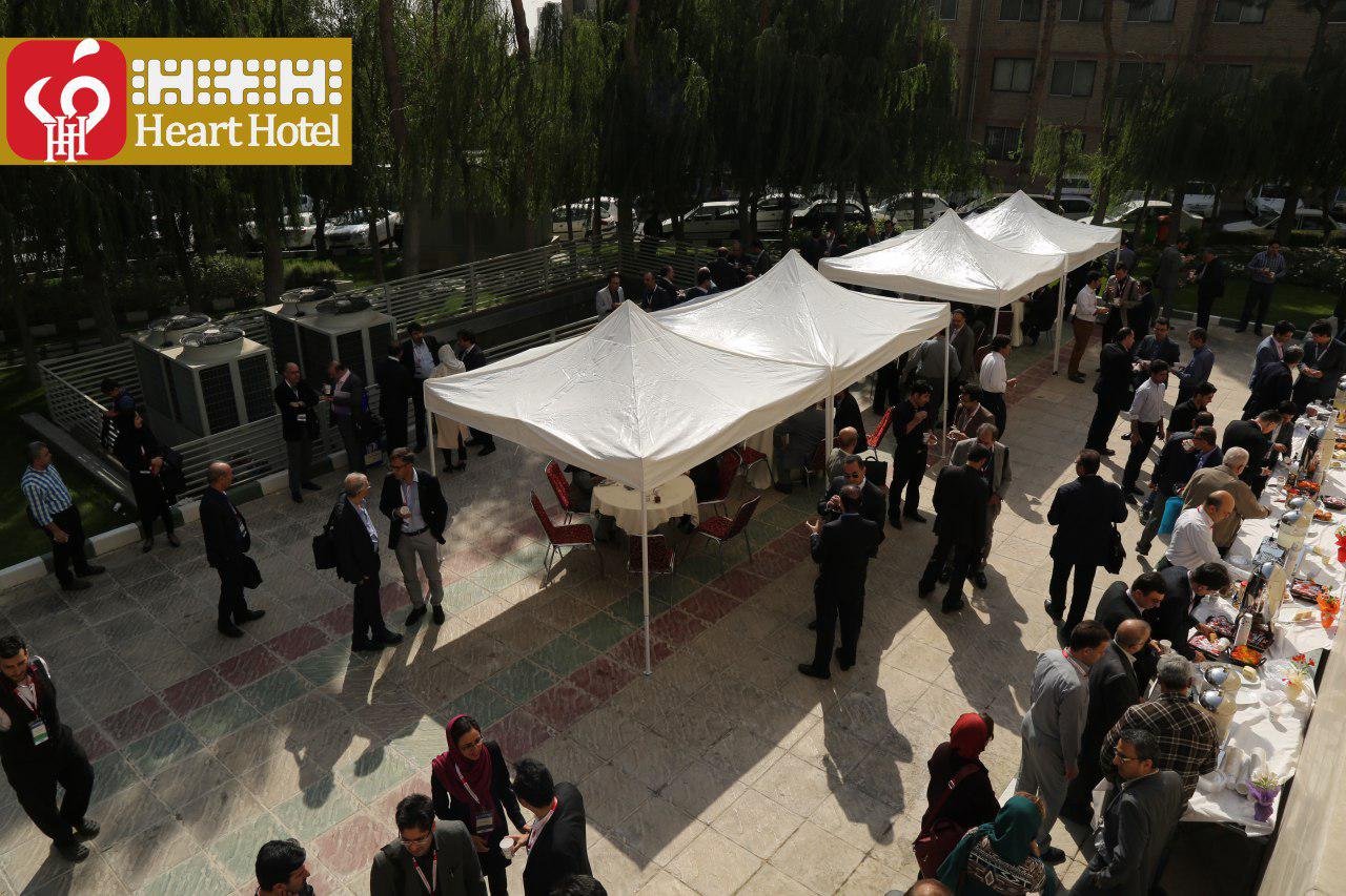 فضای نمایشگاهی هتل قلب تهران